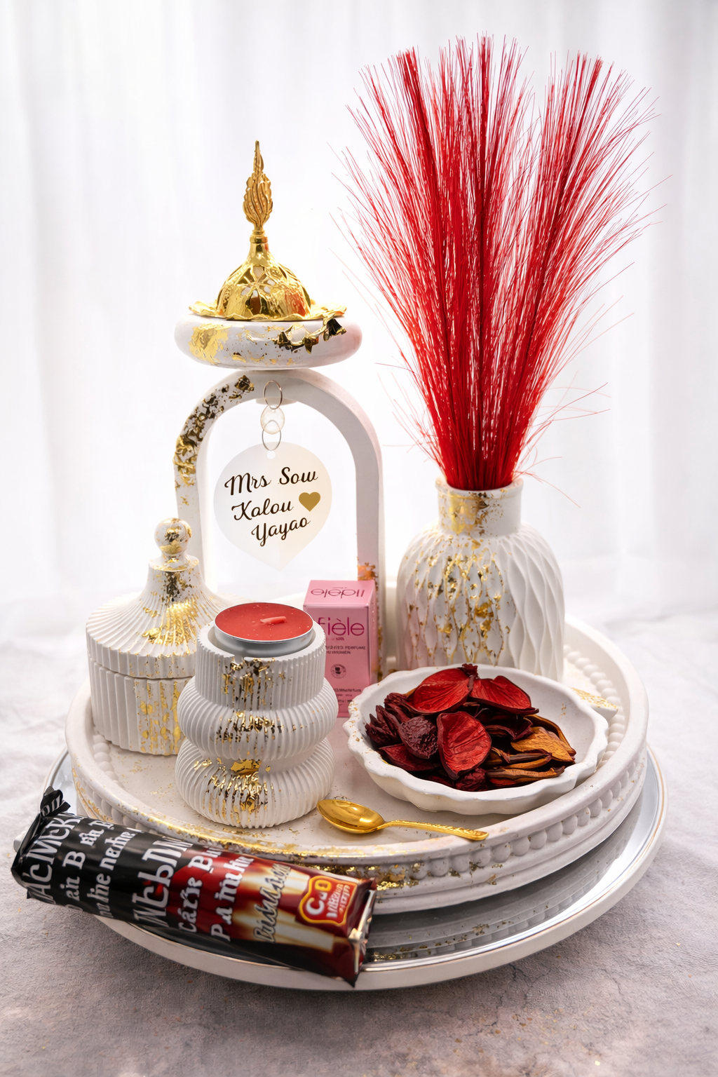 Plateau Yaya Collection Jasmin