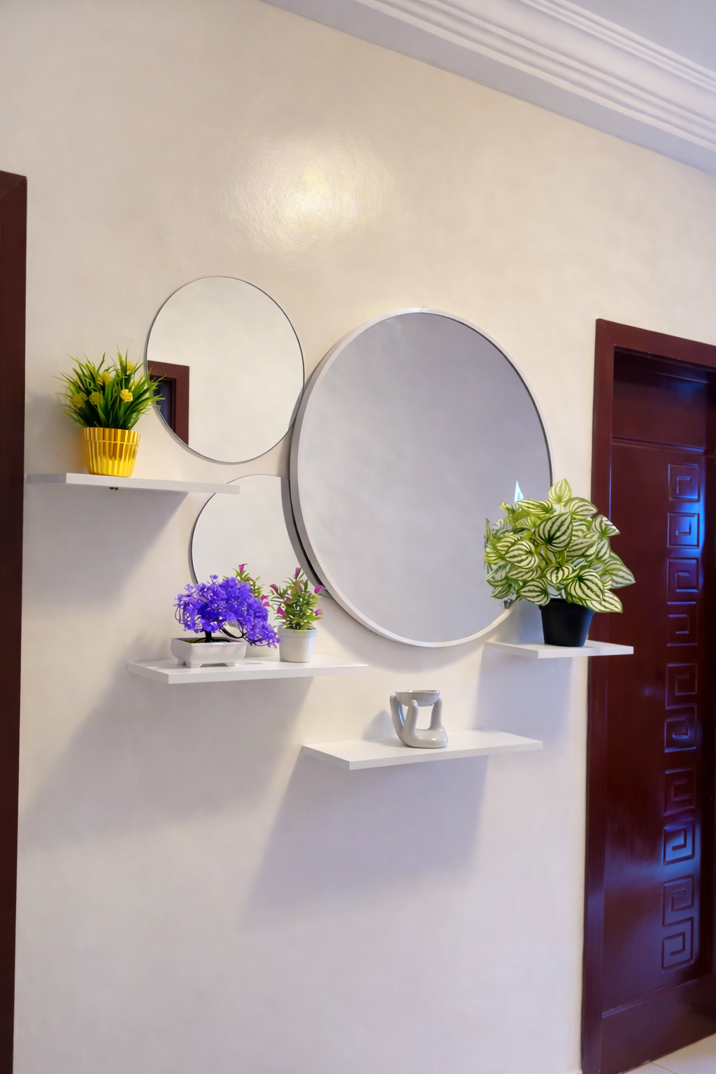 Console murales Blanc