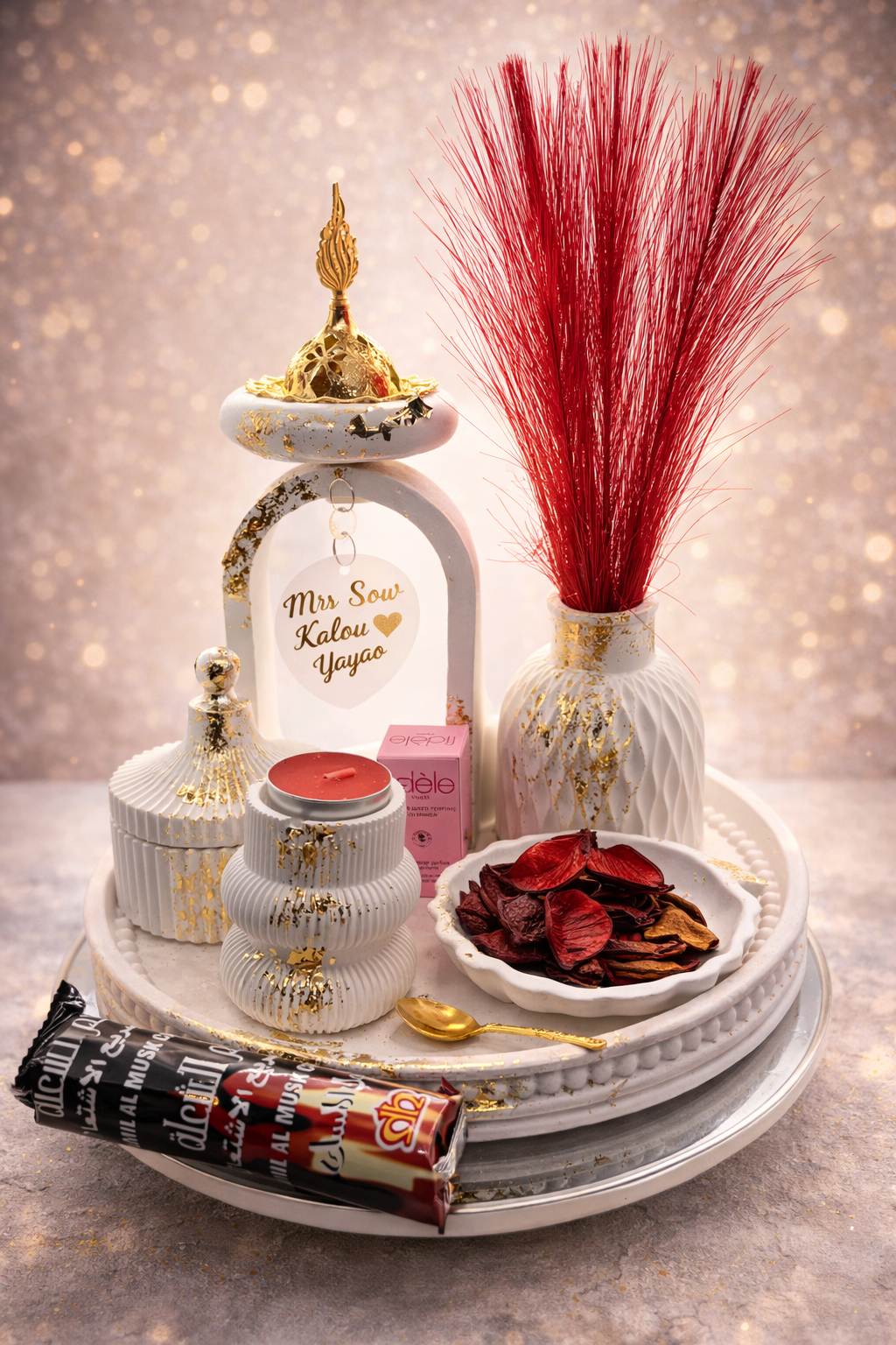 Plateau Yaya Collection Jasmin