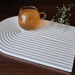 Plateau décoratif à Vague